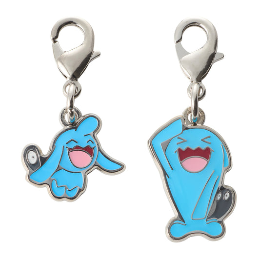 Pokémon Wynaut Wobbuffet National Pokédex Metal Charm Set