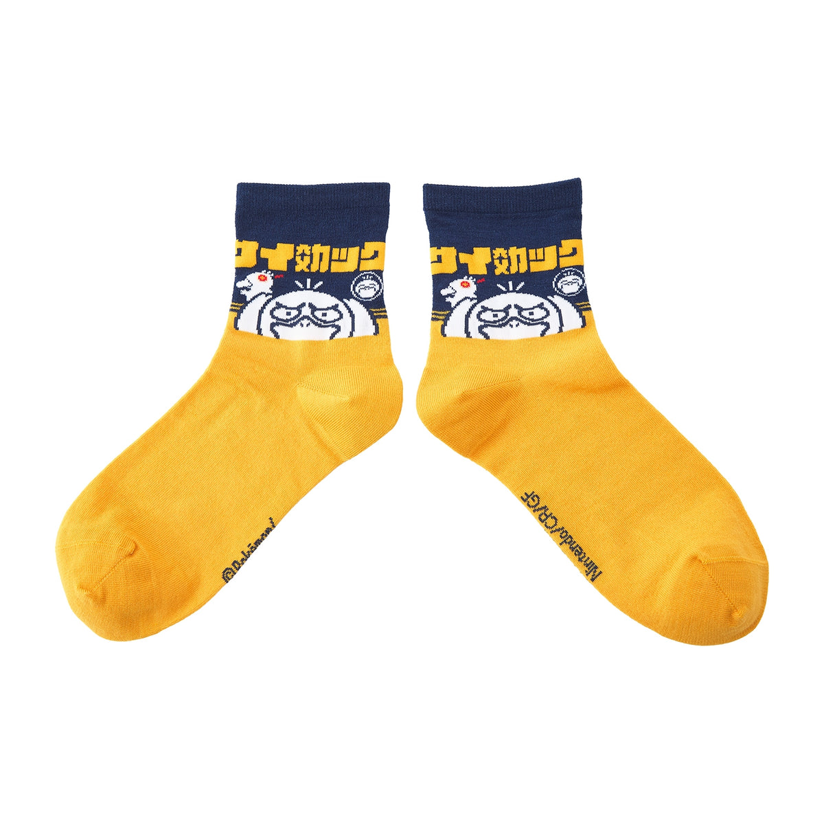 Pokémon Pikapika Mart Psyduck Mid-Crew Socks