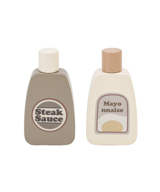 [首團預購優惠至21號] 日本木製玩具 - Steak sauce & mayonnaise