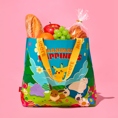Korea Exclusive｜Pokémon Reusable Shopper Bag M