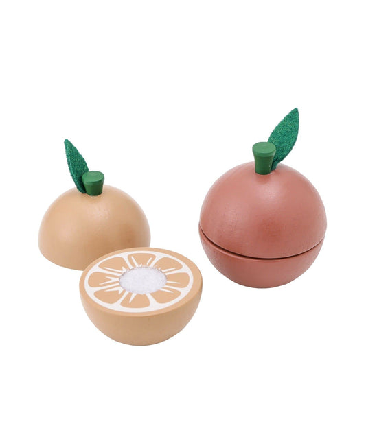 [首團預購優惠至21號] 日本木製玩具 - Orange & Apple Set