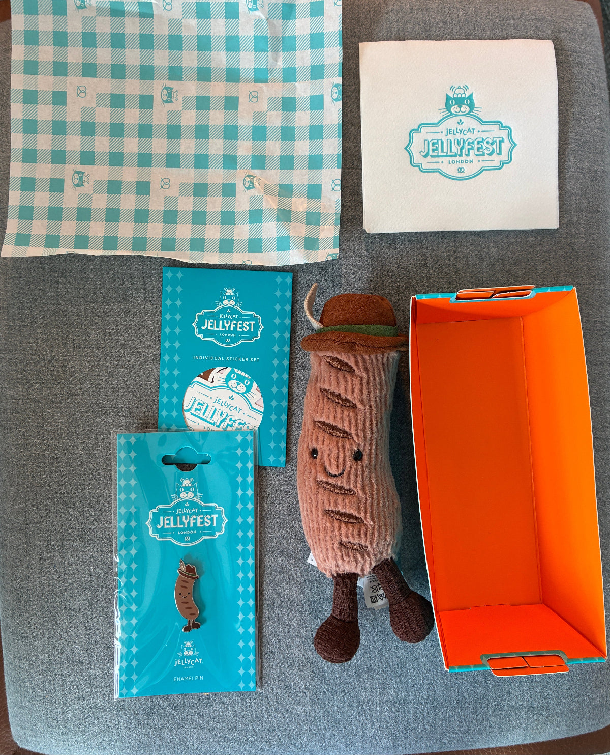 German Exclusive Amuseables Wilhelm Von Bratwurst Set
