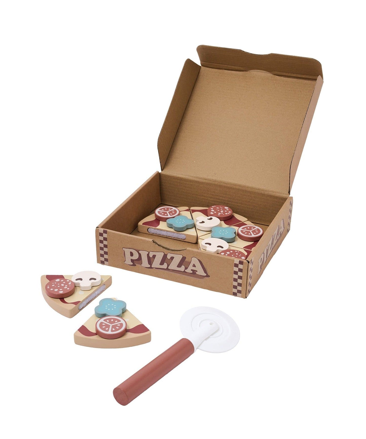 [首團預購優惠至21號] 日本木製玩具 - Pizza set