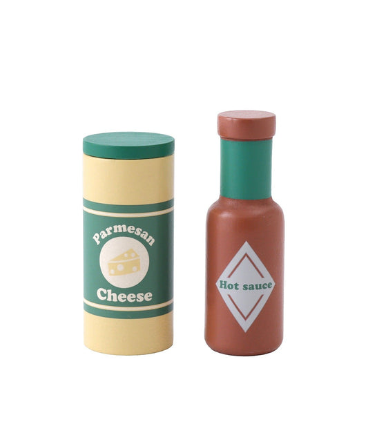 [首團預購優惠至21號] 日本木製玩具 - Cheese & Hot Sauce Set