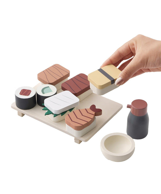 [首團預購優惠至21號] 日本木製玩具 - sushi set