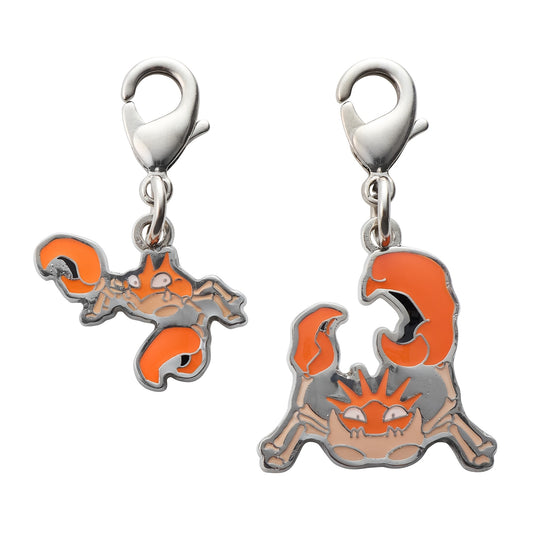 Pokémon Krabby & Kingler Metal Charm