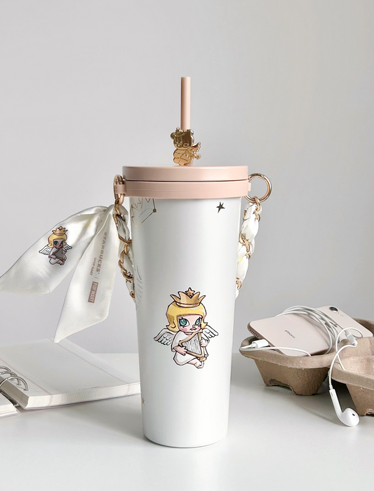 China｜ Starbucks x POP MART Molly Angel Travel Tumbler