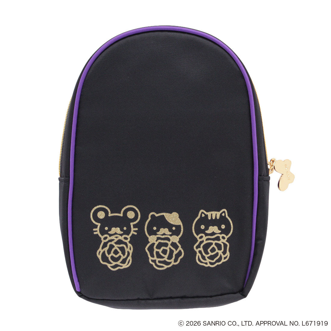 ANNA SUI x Pompompurin Pouch - Black