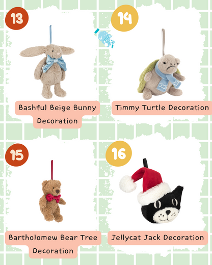 預購Jellycat 聖誕新品