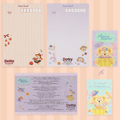 Duffy & Friends CookieAnn Halloween Postcard Set with Sticker
