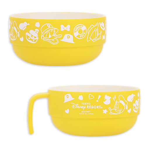 Donald Duck Yellow Soup Cup