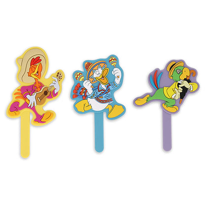Donald Duck, José Carioca & Panchito Magnet Hook Set