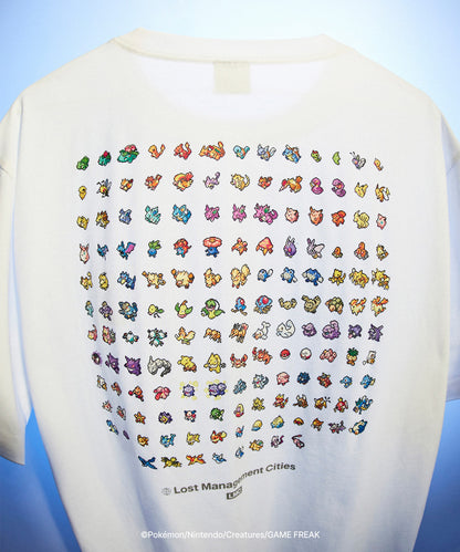 Pokémon Pixel Art 151 Tee White