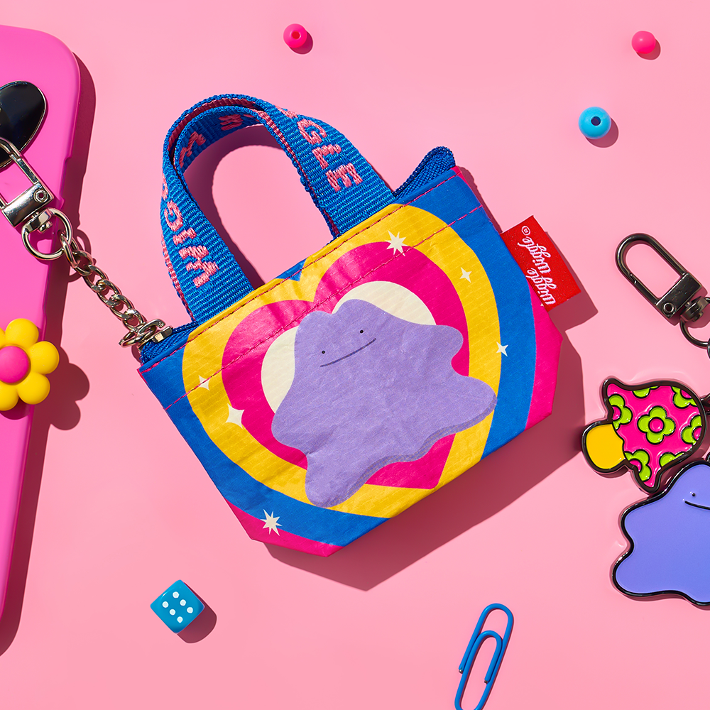Korea Exclusive｜Pokémon Mini Tarp Bag Keyring
