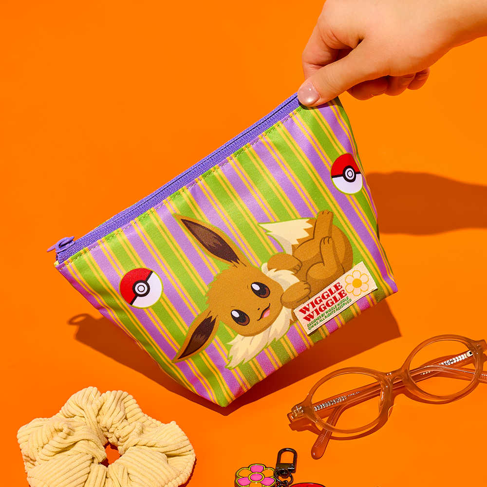 Korea Exclusive｜Pokémon x Wiggle Wiggle Pattern Pouch