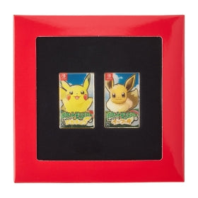 Pokémon Let’s Go Pikachu Eevee Package Pins