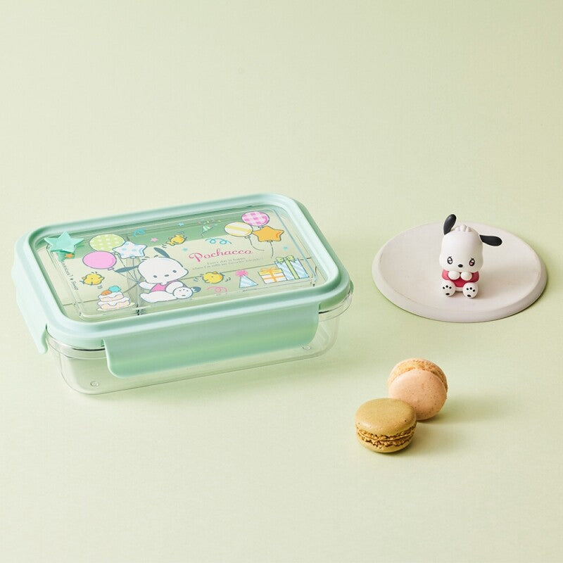 Schoolfit Sanrio Characters 3-Compartment Clear Lunch Box