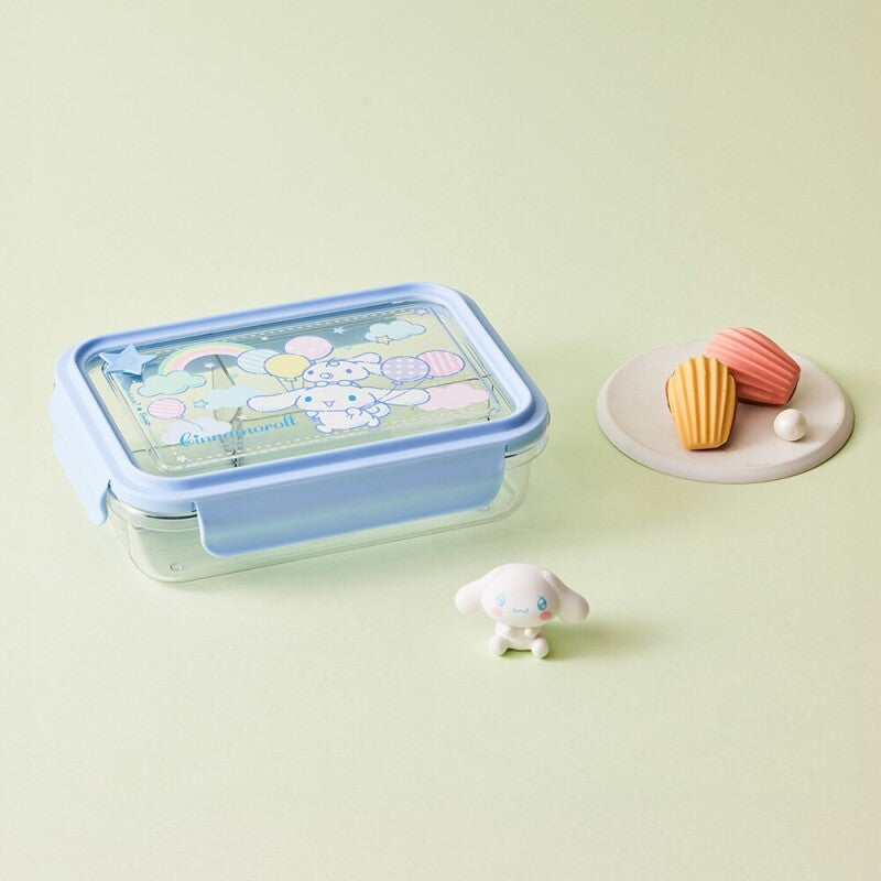 Schoolfit Sanrio Characters 3-Compartment Clear Lunch Box