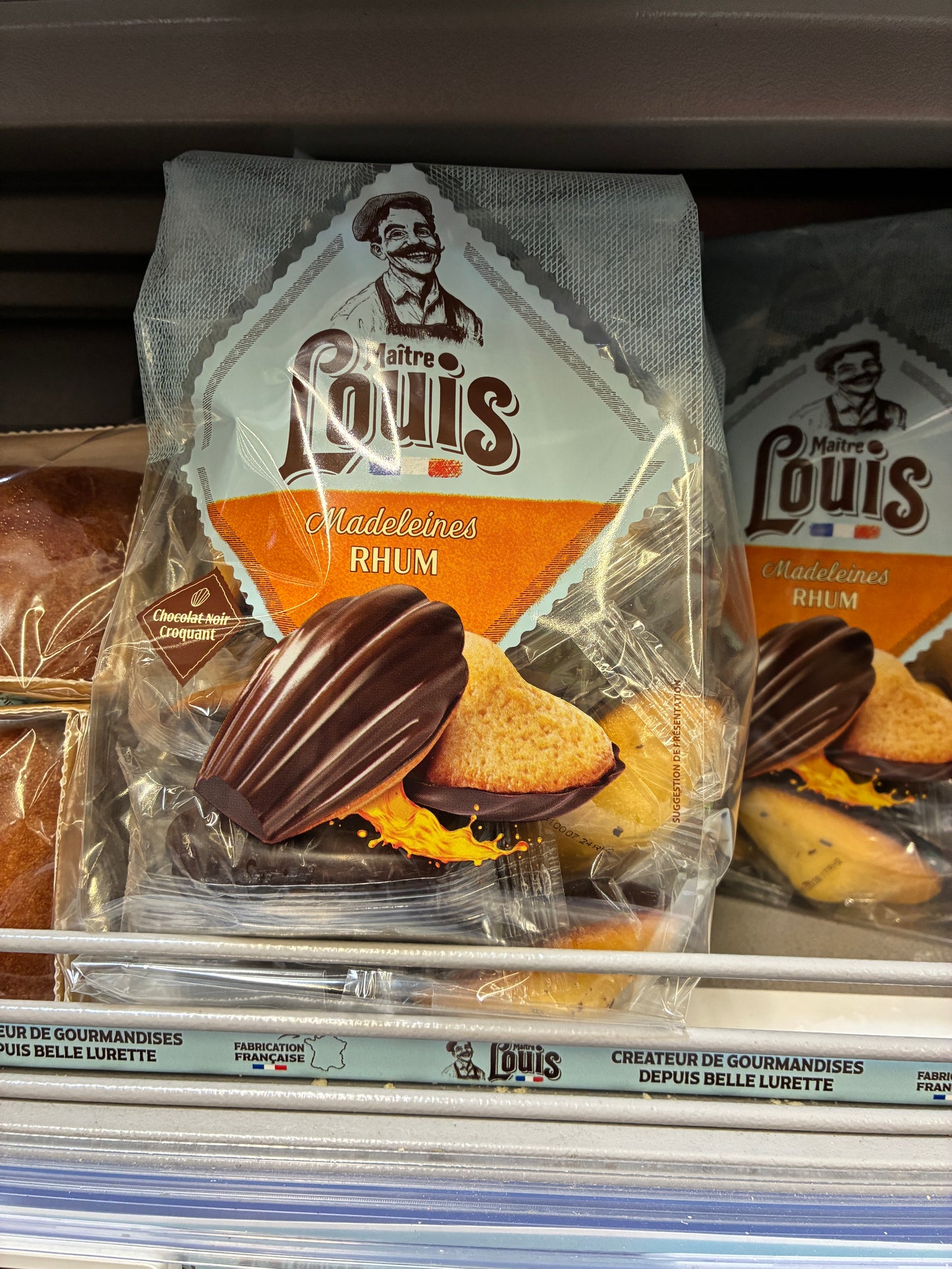 6月法國超市零食Maitre Louis Madeleines Rhum