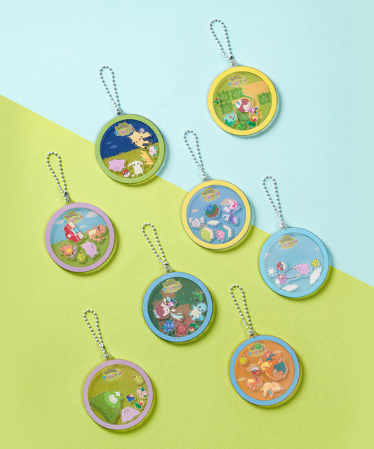 Pokémon Pokopia Acrylic Shaker Keyring - Random