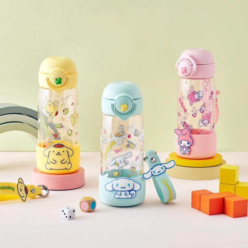 LocknLock x Sanrio Characters School Fit One-Touch Tritan Bottle Season 2 470ml Pompompurin