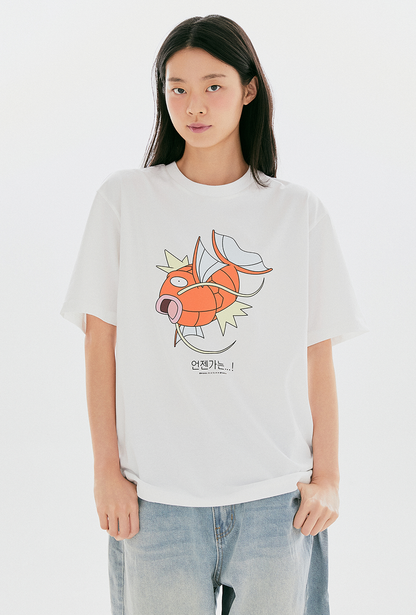 Korea｜ Pokémon x Spao Short Sleeve T-Shirt - White