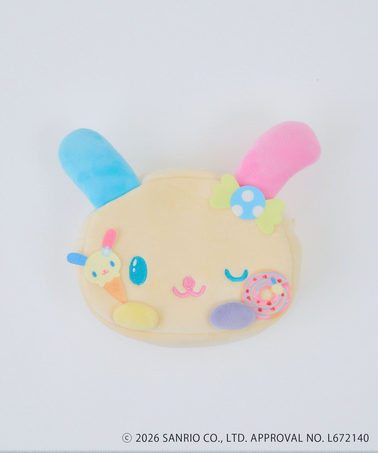 Sanrio Usahana Die-Cut Pouch