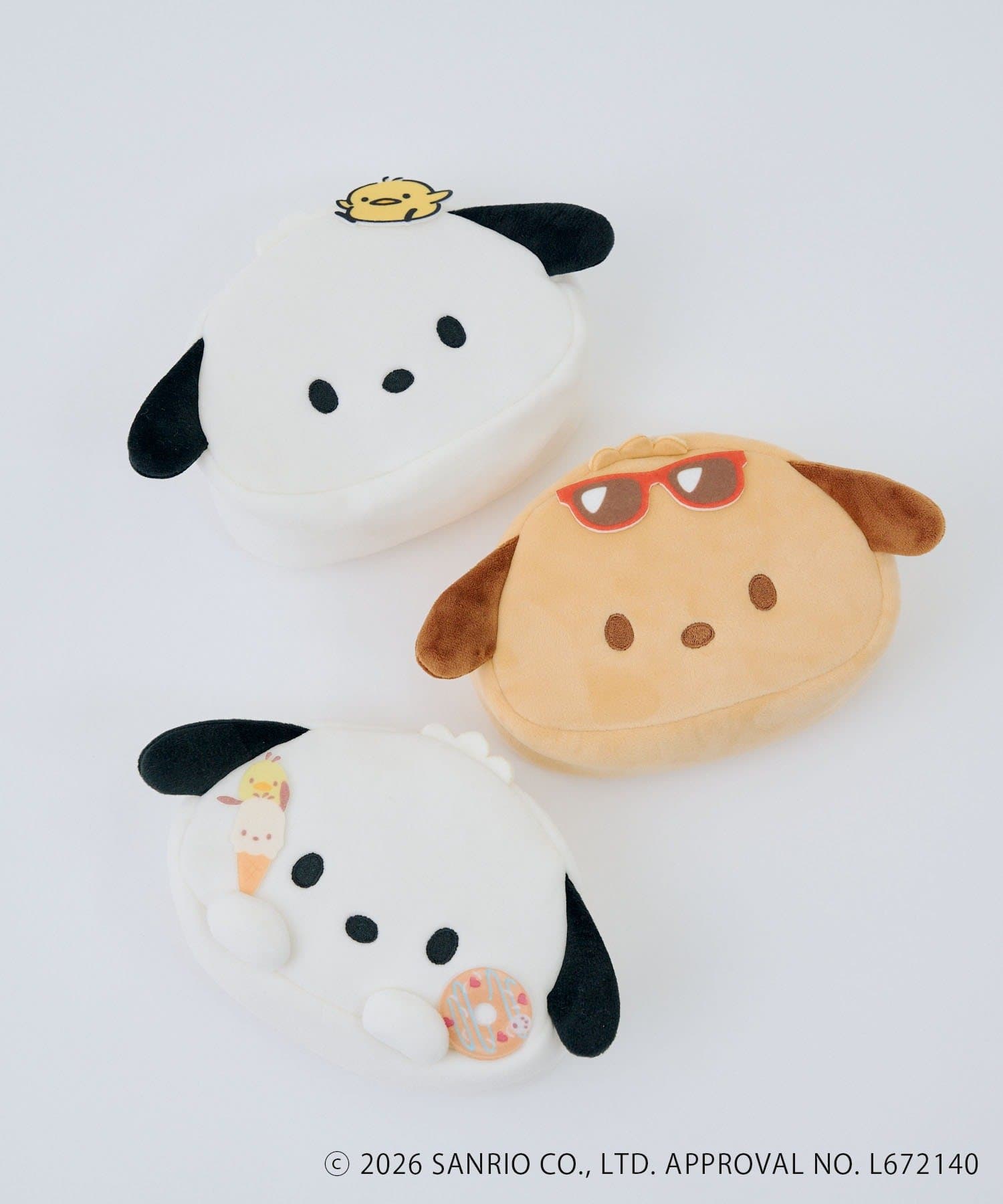 Sanrio Pochacco Die-Cut Pouch