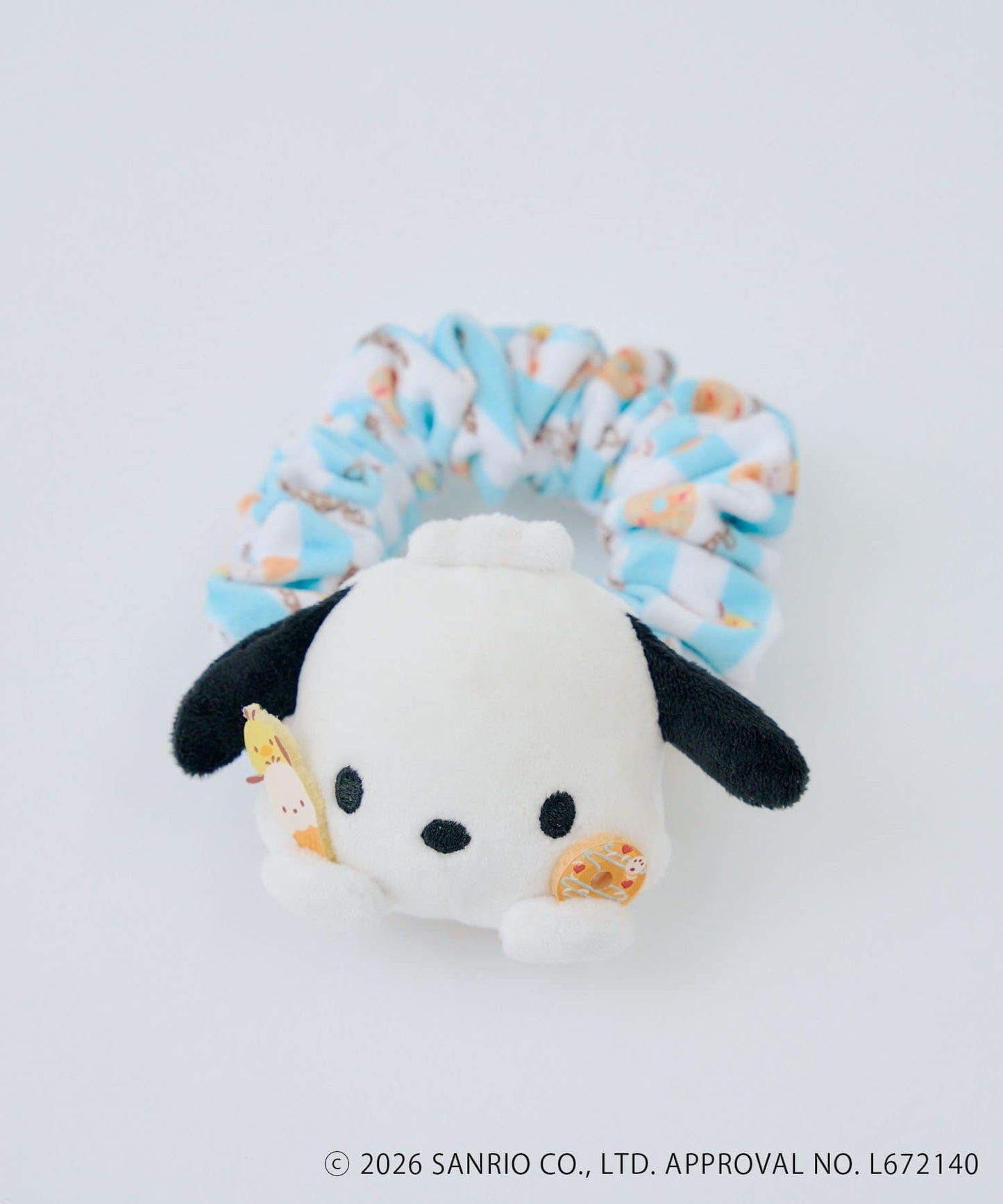Sanrio Pochacco Plush Scrunchie
