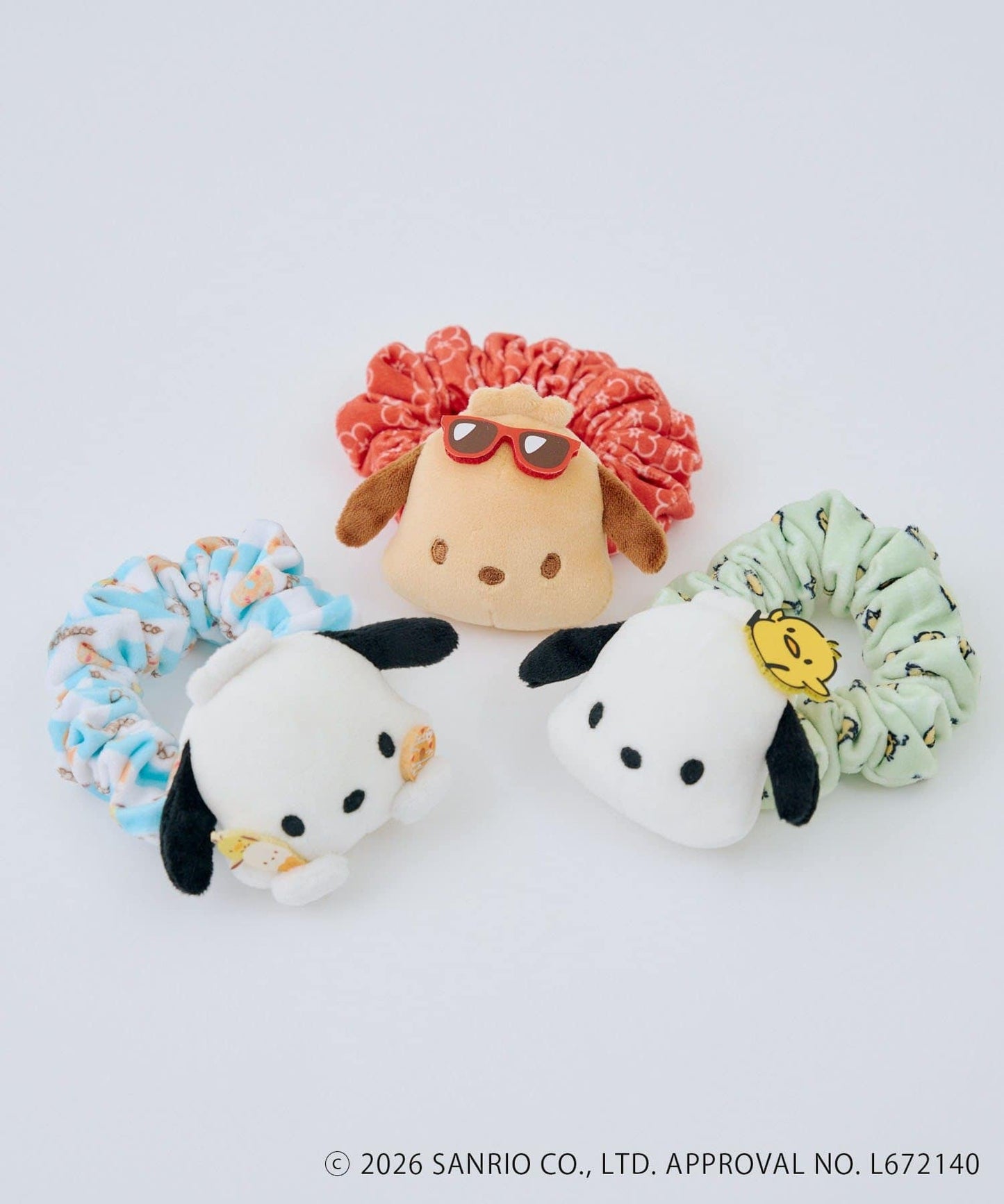 Sanrio Pochacco Plush Scrunchie