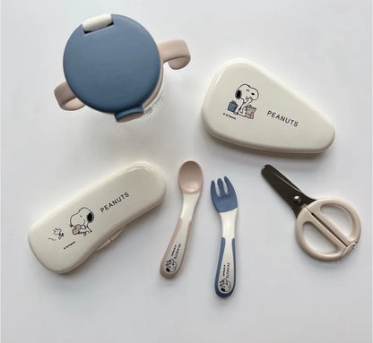 Snoopy x Richell lunch set 套裝 1 set 3樣