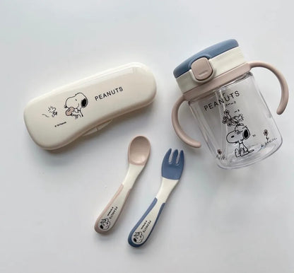 Snoopy x Richell lunch set 套裝 1 set 3樣