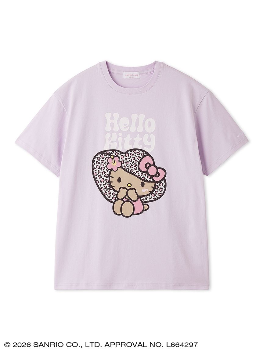 Japan｜Sanrio Hello Kitty Summer Beach Club Big T-Shirt White A