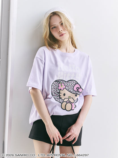 Japan｜Sanrio Hello Kitty Summer Beach Club Big T-Shirt White A