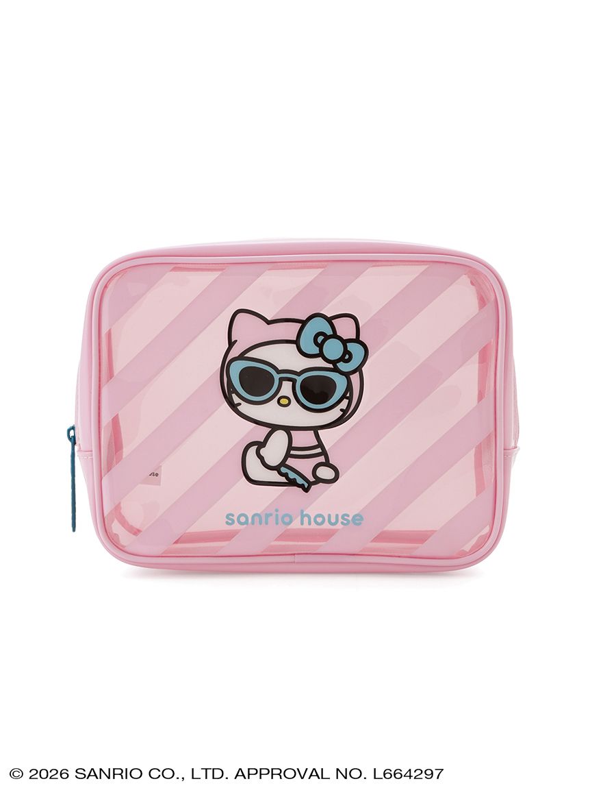 Japan｜Sanrio Summer Beach Club Square Clear Pouch