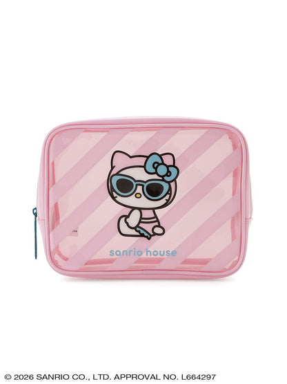 Japan｜Sanrio Summer Beach Club Square Clear Pouch
