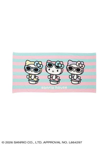 Japan｜ Sanrio Summer Beach Club Beach Towel