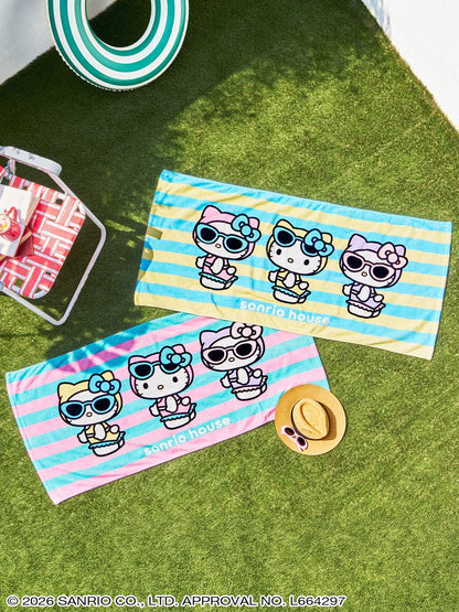 Japan｜ Sanrio Summer Beach Club Beach Towel