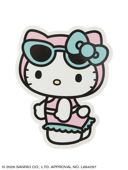 Japan｜Sanrio Hello Kitty Badtz-Maru Summer Beach Club Sticker Set