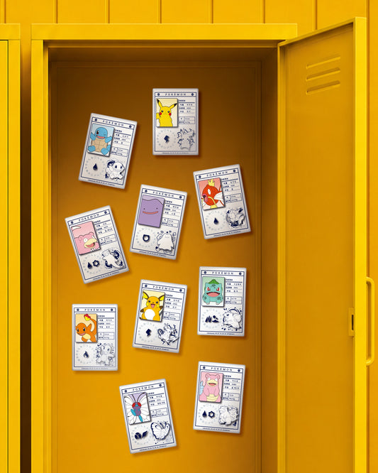 Korea Exclusive｜ Pokémon Pokédex Profile Magnet