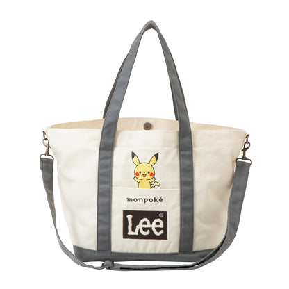Pokémon monpoké x Lee Cotton Tote Bag Gray