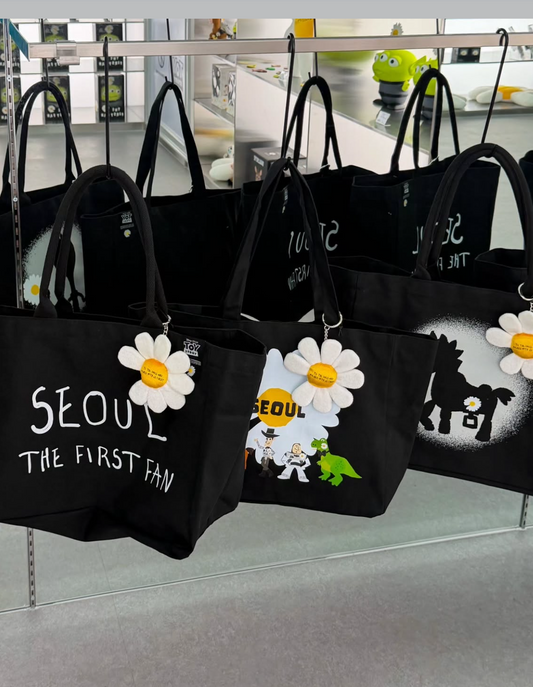 Korea | Peaceminusone x Toy story The First Fan- Bag with flower charm