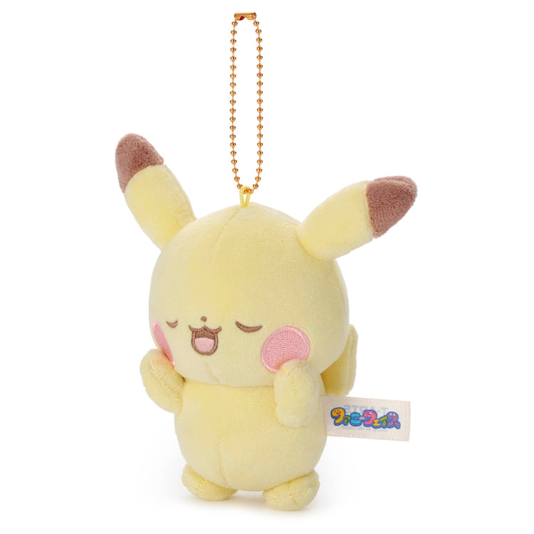 Pokémon Poképeace Funny Face Ball Chain Mascot Pikachu