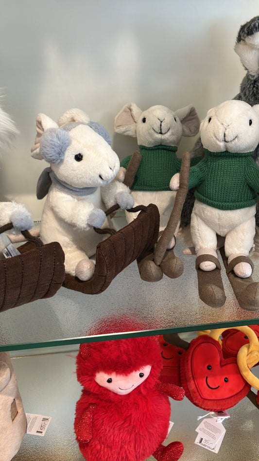 24/7 小店連線-8月中到貨 jellycat  skiiing mouse