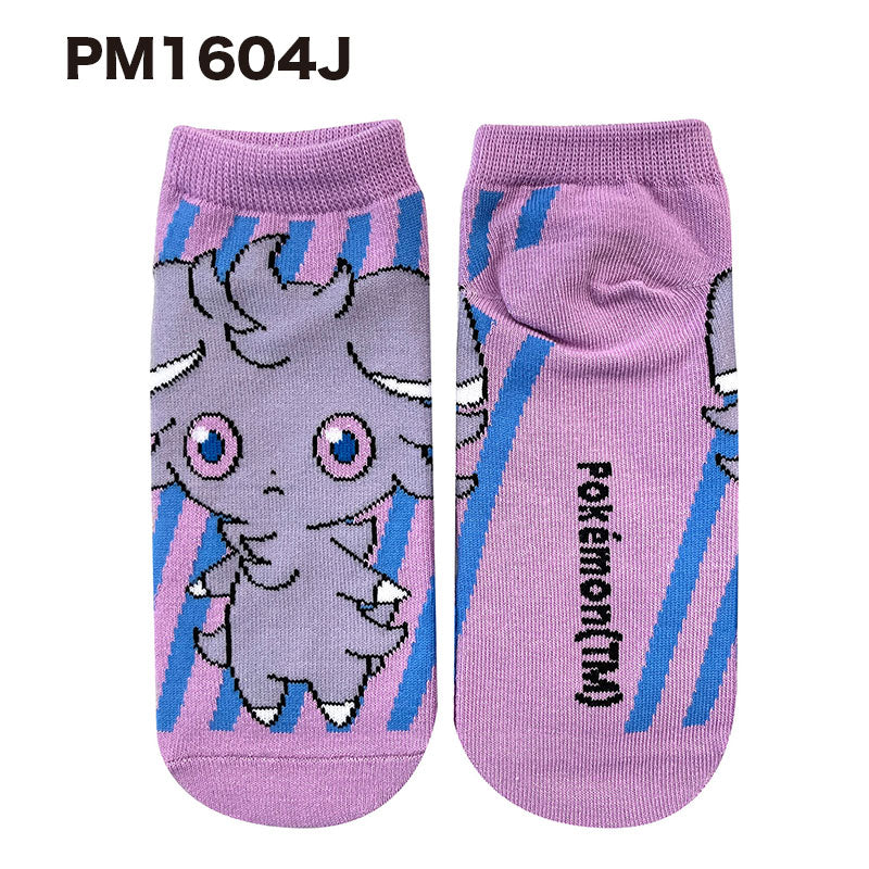 Pokémon Character Socks Stripe - Meowstic Male