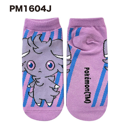 Pokémon Character Socks Stripe - Meowstic Male