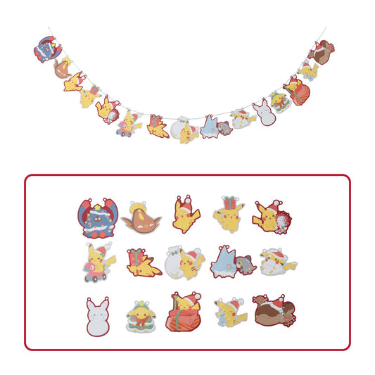 Japan｜ Pokémon Christmas Junbi Chu! Garland