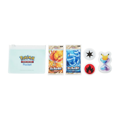 Pokémon Trading Card Game Pocket Ho-Oh & Lugia Sticker Pouch