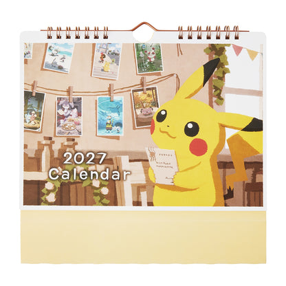 Pokémon 2027 Postcard Calendar Seasonal Situations