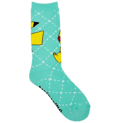 Pokémon Pikachu Plaid Fleece-Lined Room Socks additional product view